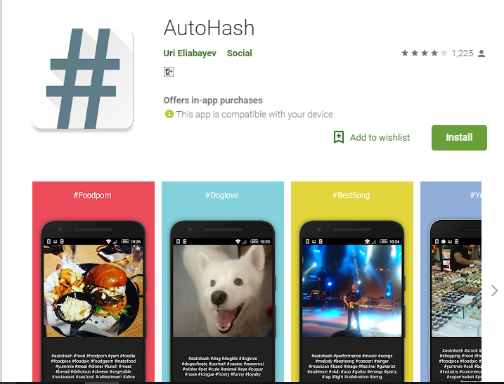 Autohash-Hashtag Generator Tools for Instagram