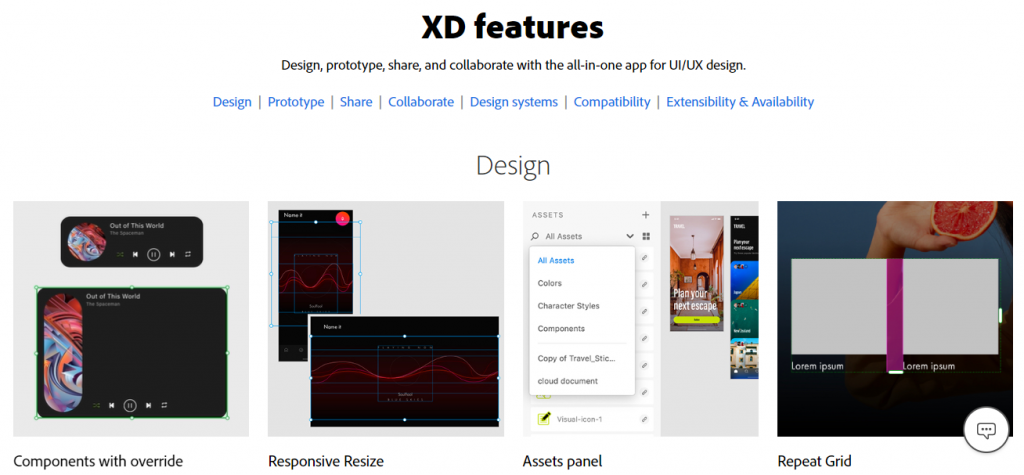 Adobe Experience Design-Mobile App UI Design Tools