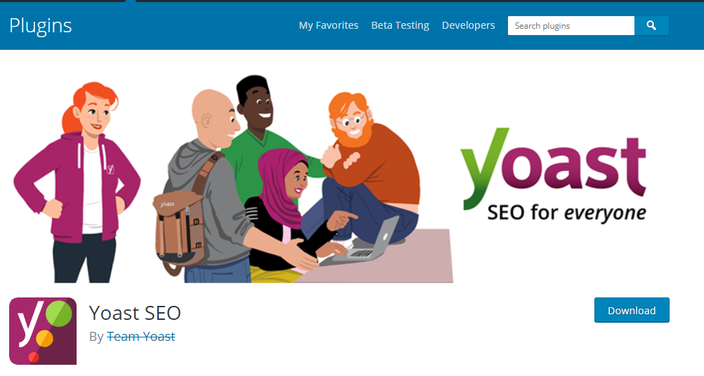 WordPress Plugins for SEO- Yoast SEO