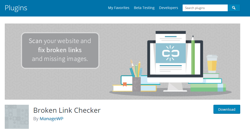 WordPress Plugins for SEO-Broken Link Checker