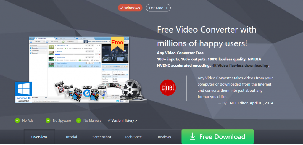 Any Video Converter-Best Video Downloader Tools