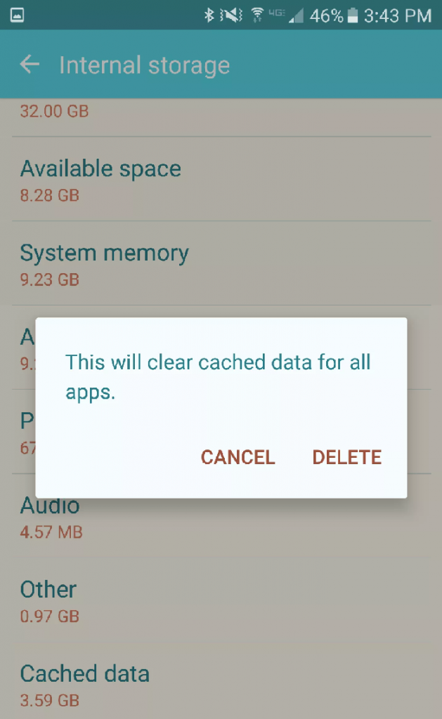 delete data-Tips to Make Your Android Phone Works Fast