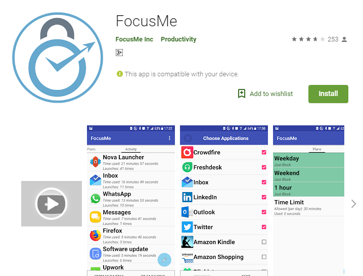 focus on me-Best 7 Productivity Apps for Students