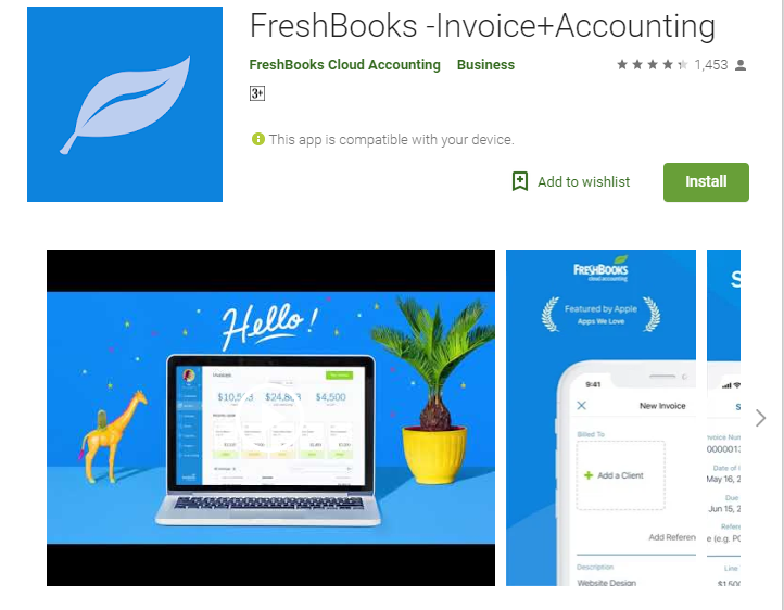 FreshBooks -Invoice+Accounting