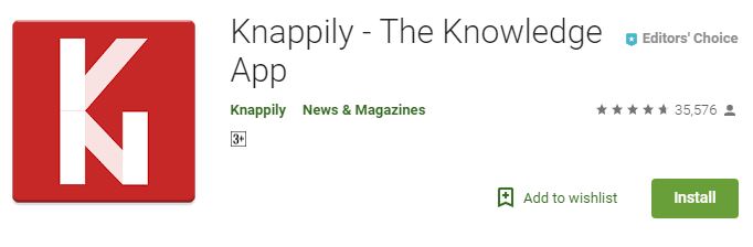 Knappily – The Knowledge App-Best Current Affairs apps