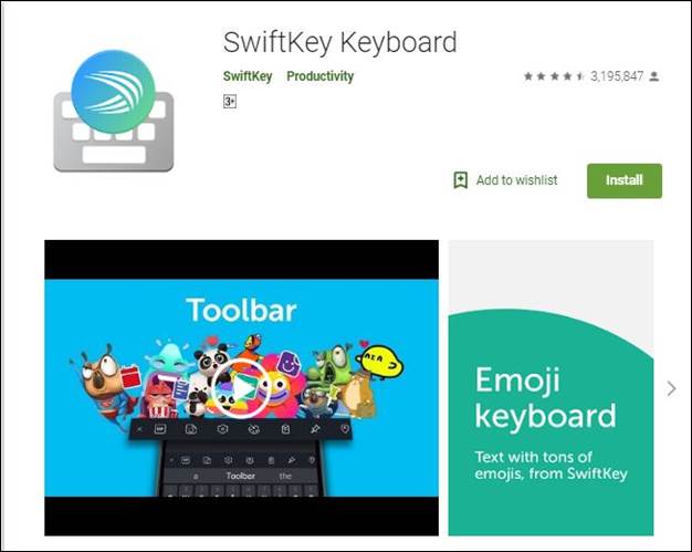 Swift Key-10 Must have Android Apps