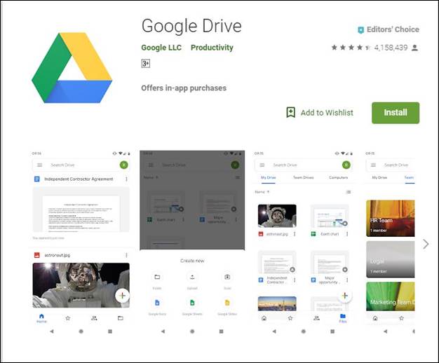 Google Drive-10 Must have Android Apps