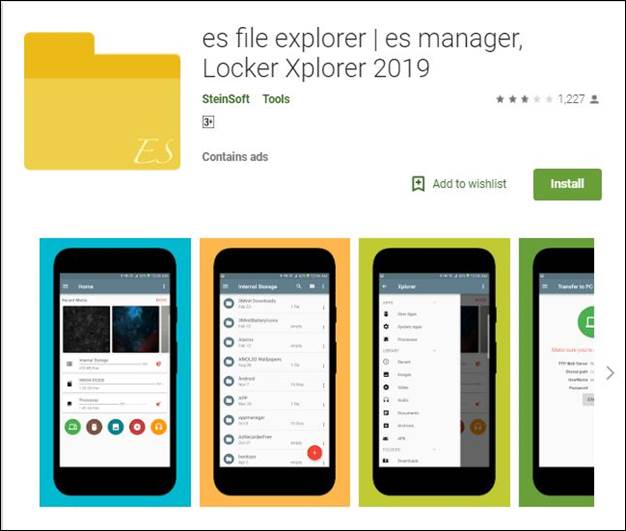 ES File Explorer-10 Must have Android Apps