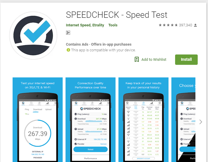 speedcheck-Apps to Test your Internet Speed Free Online