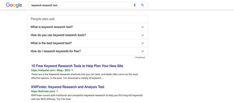 Google Auto suggest-Free SEO Tools for Keywords Research