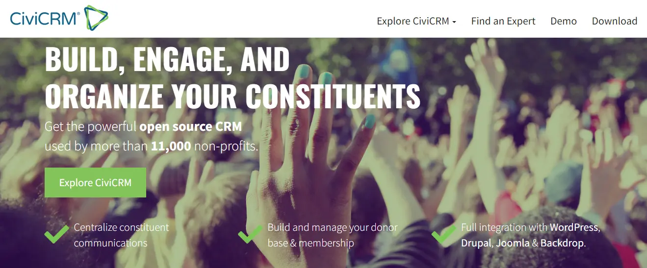 CiviCRM-Nonprofit/Charity CRM Systems