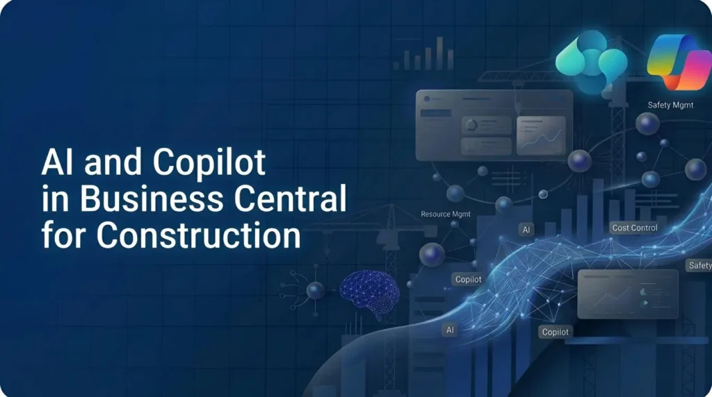 AI and Copilot in Business Central for Construction