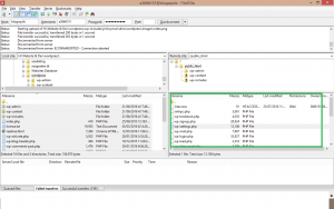 how to use filezilla to upload files for mc server