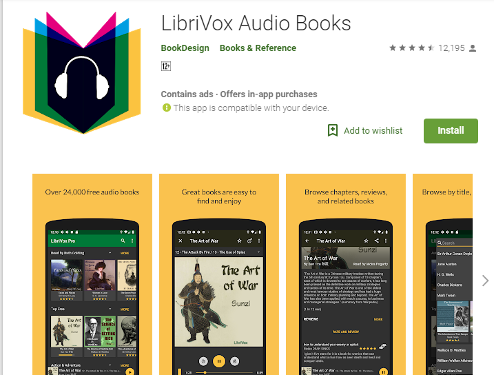 best audiobook player android