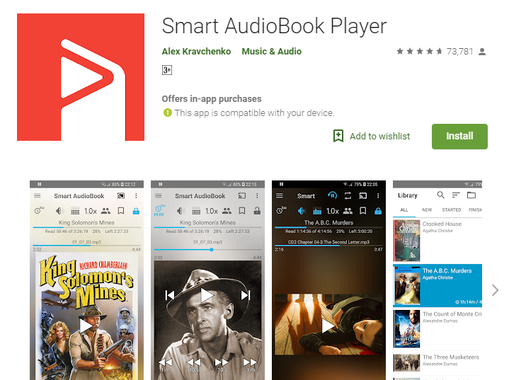 smart audiobook player