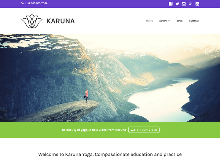 Karuna-Top WordPress Themes for Business and Entrepreneur