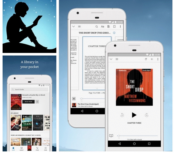 Kindle for Android-Audiobook App Player for Android