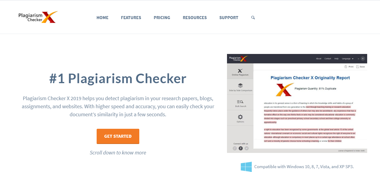 plagiarism checker free online no word limit