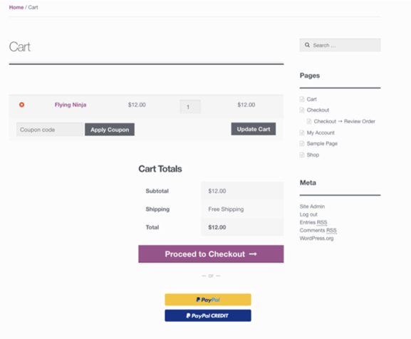 woocommerce wordpress plugin and extensions free download-WooCommerce Paypal checkout