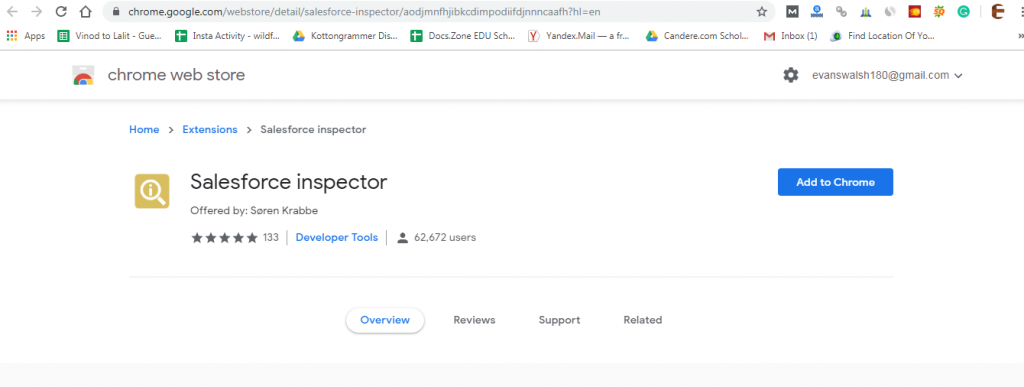 salesforce google chrome extensions-Salesforce Inspector