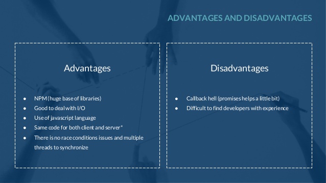 Disadvantages node js