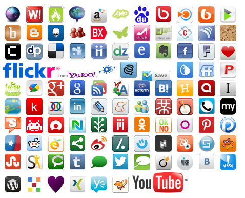 Social Media Sites listing