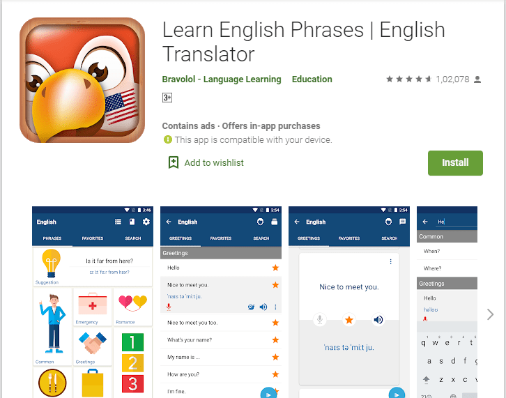 Learn English Phrases-English Learning Apps