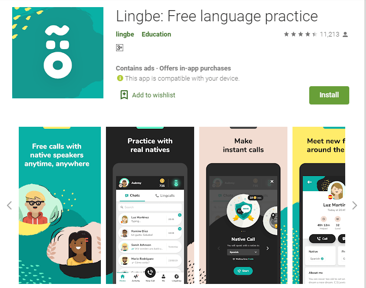 Lingbe-English Learning Apps