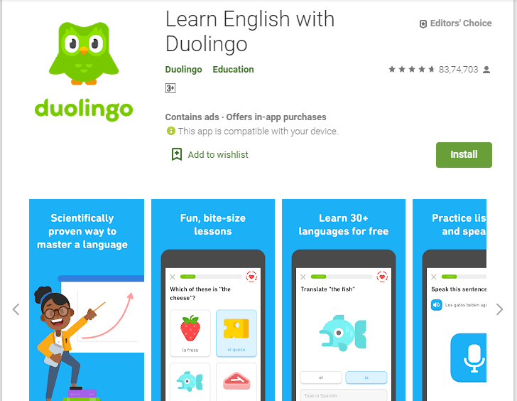 Best 10 English Learning Apps for Android-Seeromega