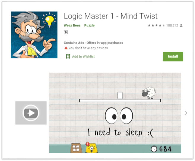 Top Android Gaming Apps for Brainstorming-Logic Master 1 - Mind Twist