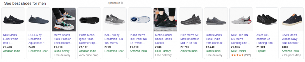 products-Examples of Rich Snippets