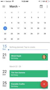 Google Calendar