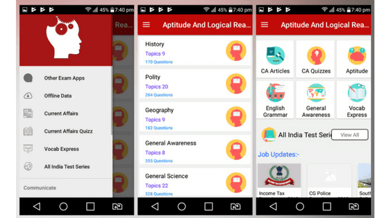 Aptitude & Logical Reasoning App for competitive exams