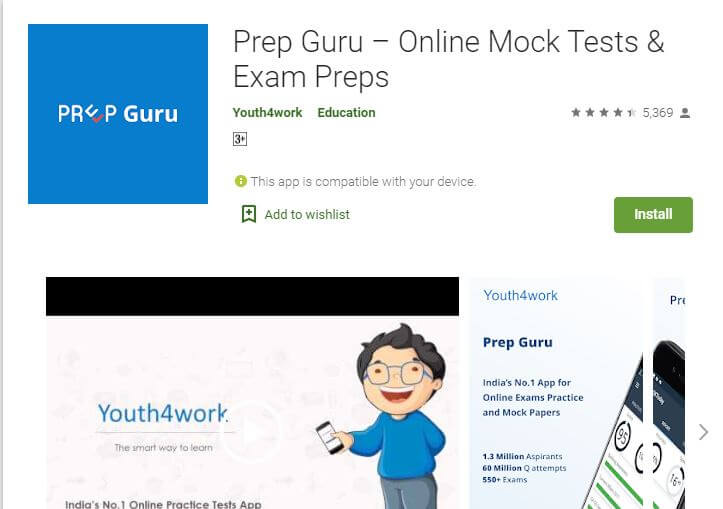 Prep Guru – Online Mock Tests & Exam Preps