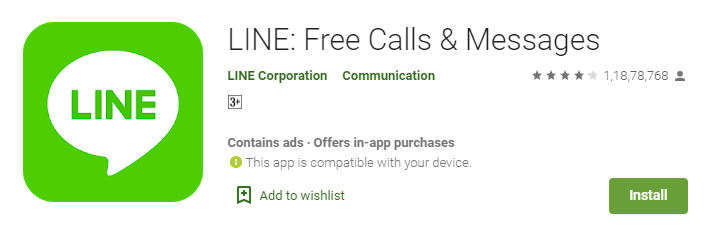 line-Top Video & Voice Call Apps for Android & IOS