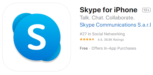 skype-Apps for Android & IOS