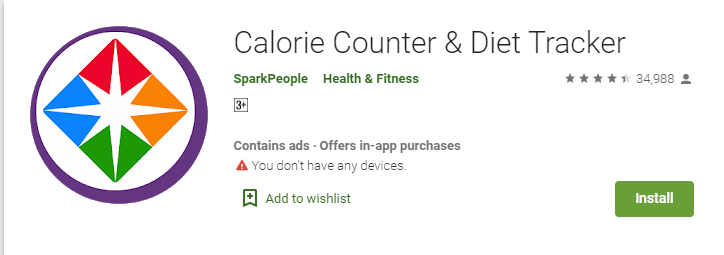 calorie counter & diet tracker by myfitnesspal