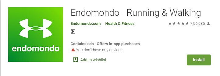 Endomondo - Running & Walking