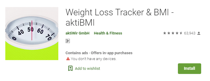 Weight Loss Tracker & BMI