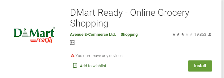 DMart Ready - Online Grocery Shopping