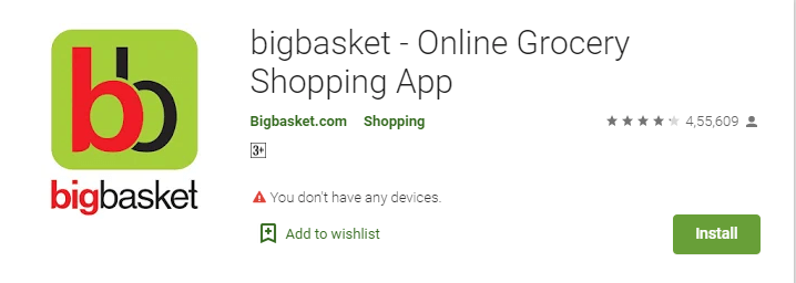 bigbasket - Online Grocery Shopping App