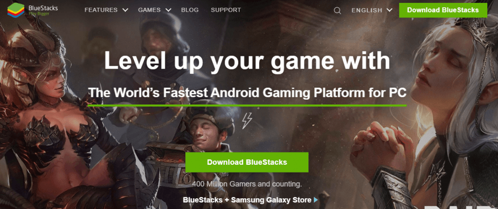 Bluestacks android emulator for pc and mac play stream watch sports