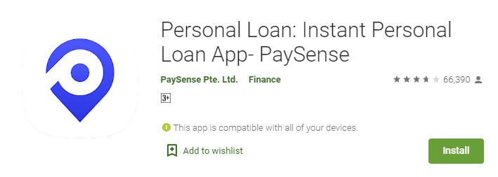 PaySense loan app