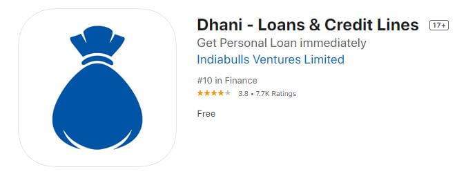 dhani loan app