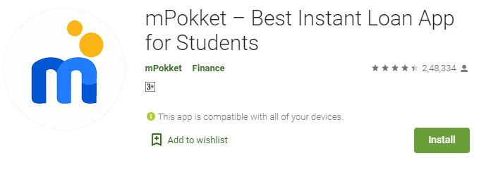 mPokket – Best Instant Loan App for Students