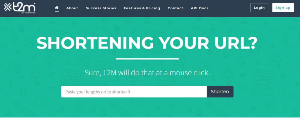 t2m url shortner