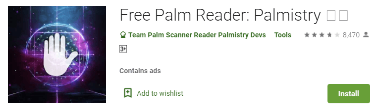 Free Palm Reader: Palmistry