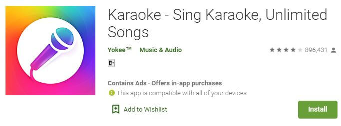 Karaoke - Sing Karaoke, Unlimited Songs