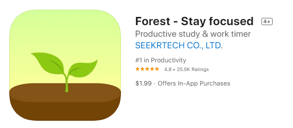 Forest - Stay focused-Best Free Daily morning routine apps