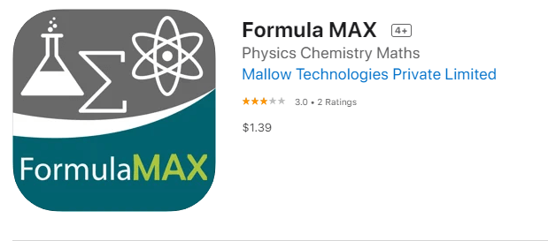 Formula MAX